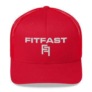 FITFAST double F "RED" Trucker Cap